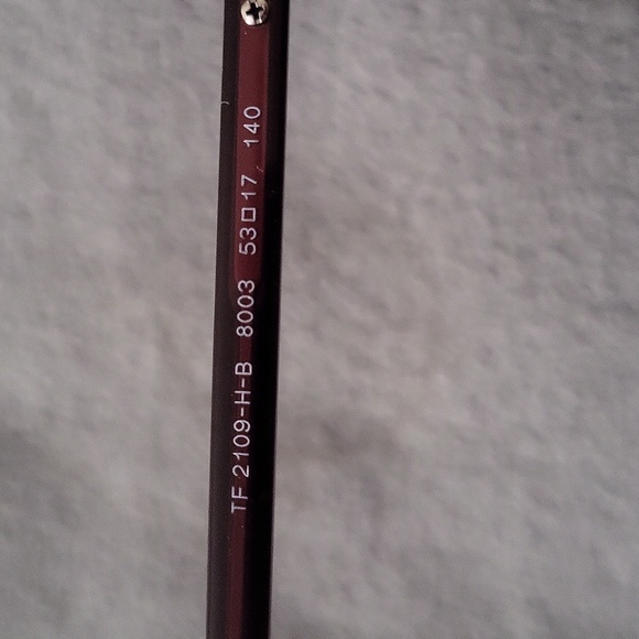 Tiffany & Co. Women's Purple Glasses - Picture 5 of 8